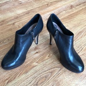 Vince Camino Leather Platform Booties